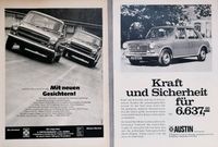 Austin Morris Reklame Werbung Berichte Maxi 1100 1300 1800 GT Hessen - Hanau Vorschau