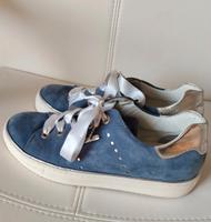 Daniel Hechter Damen Sneaker blau Leder.gr.38 Hessen - Dornburg Vorschau