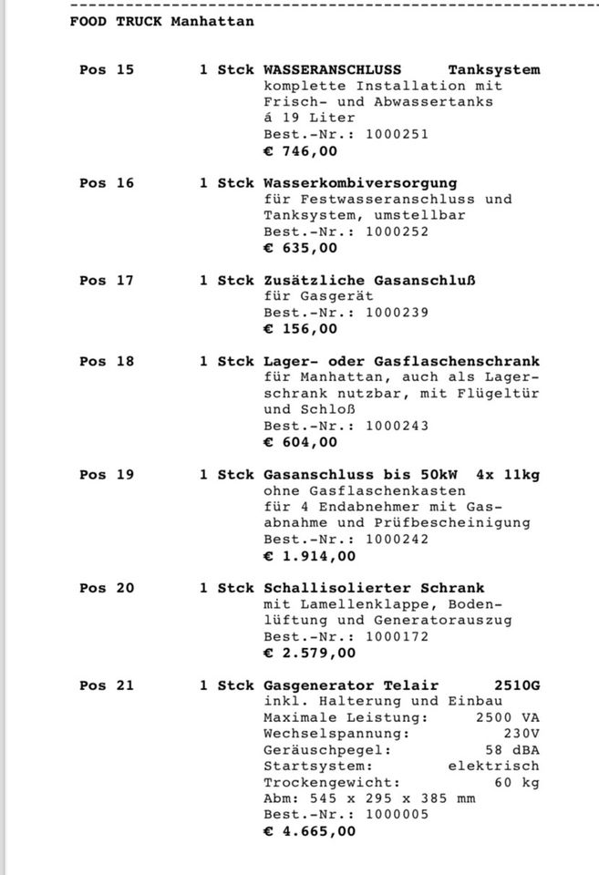 Fonti Burger Foodtruck - komplettes Geschäft mit Konzept! in Albstadt