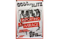 PLAKAT GODS OF BLITZ REPORTING A MIRAGE DIN A1 PROMO POSTER 2005 Berlin - Lichtenberg Vorschau