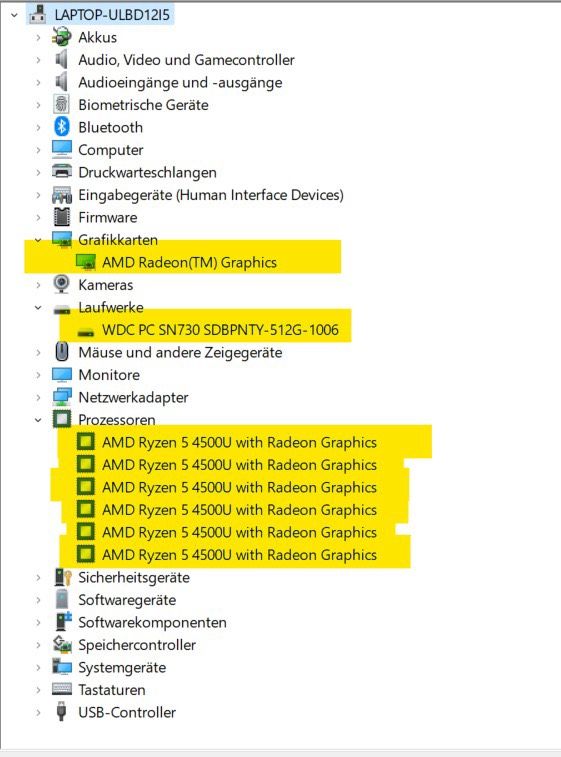 HP Laptop/ Notebook (2021) 512 GB M.2 NVME SSD - 24 GB RAM- FHD in Oppenheim