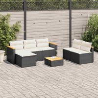 Gartenmöbel Sofa Garnitur Lounge Sitzgruppe 5-tlg. Rattan Akazie Hessen - Weilburg Vorschau