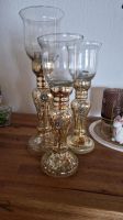 3 teelicht stönder shabby vintage gold deko kerzenständer Baden-Württemberg - Neulingen Vorschau