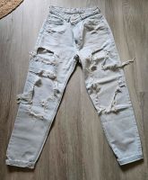 Bershka Mom Jeans stylisch in hell blau Gr. 38 (36) Nordrhein-Westfalen - Reichshof Vorschau