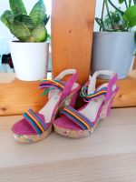 Regenbogen Pumps Gr 37 / 38 Absatzschuhe Thüringen - Friedrichroda Vorschau