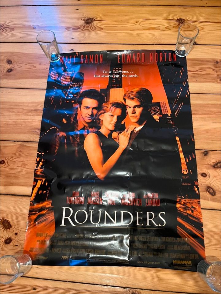 Rounders Movie Poster (1998) - Poker - Teddy KGB in Berlin