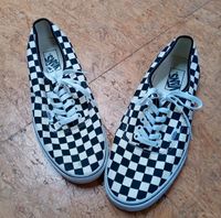 Vans schwarz weiß kariert Karo Gr.43 Frankfurt am Main - Innenstadt Vorschau