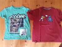 Bekleidungspaket Gr.140, Gap, Zara, Star Wars, 4 T-Shirts, 1 Hemd Bayern - Obernburg Vorschau