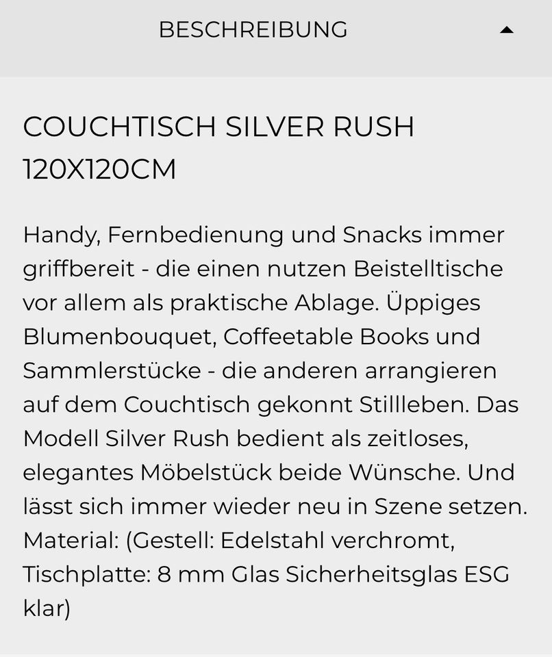 Designer Couchtisch von Kare in Duisburg