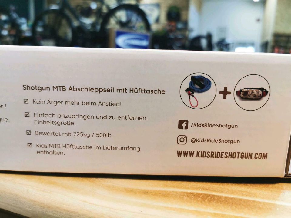 Shotgun MTB Abschleppseil