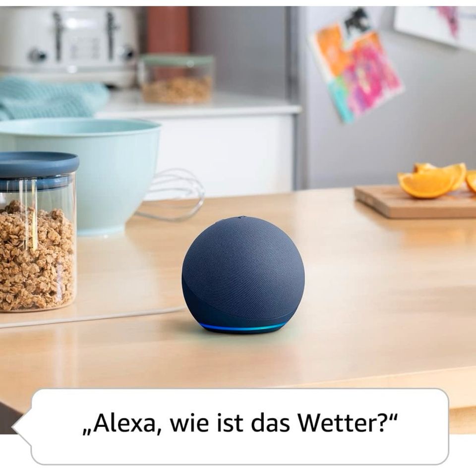 Echo Dot (5. Generation) NEU OVP Anthrazit / Alexa WLAN Bluetooth in Nidderau