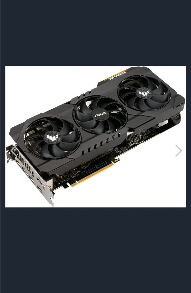 ASUS GeForce RTX 3070 Ti TUF GAMING OC V2, Grafikkarte OVP in Damendorf