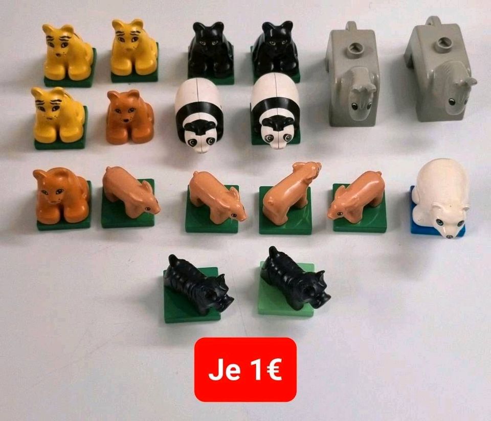 Lego Duplo Tiere Preis pro Stück  Ab 1€ siehe Bilder in Würselen