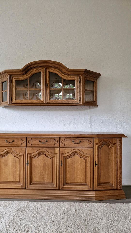 Sideboard Eiche, mit Hängevitrine in Essen