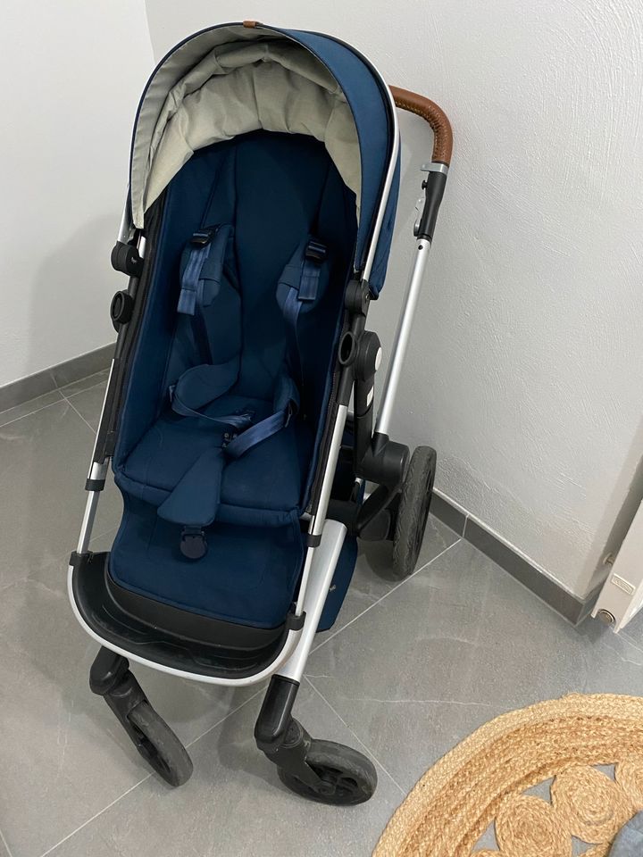 Joolz Day 3 Parrot Blue Classic Blue blau KOMPLETTSET Kinderwagen in Moosburg a.d. Isar