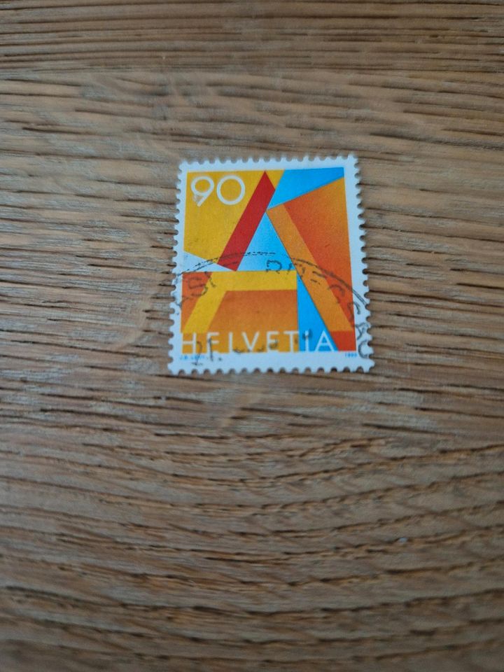 Helvetia Briefmarken 9 Stück in Moers