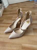 Buffalo Sandale High Heels Pumps Lack 40 beige altrosa Frankfurt am Main - Sachsenhausen Vorschau