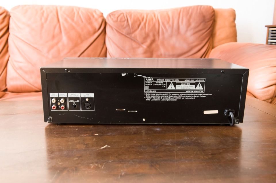 Aiwa AD-F370Z Tapedeck in Hannover