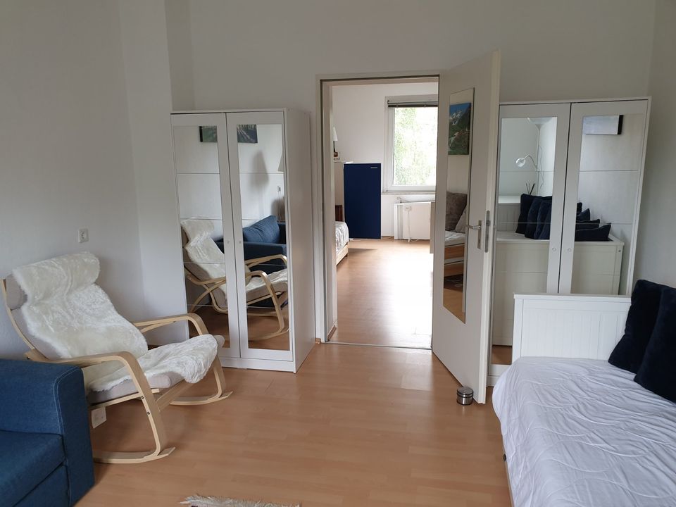 Lichtdurchflutete möblierte 2-Raum Wohnung für Singles in Gelsenkirchen