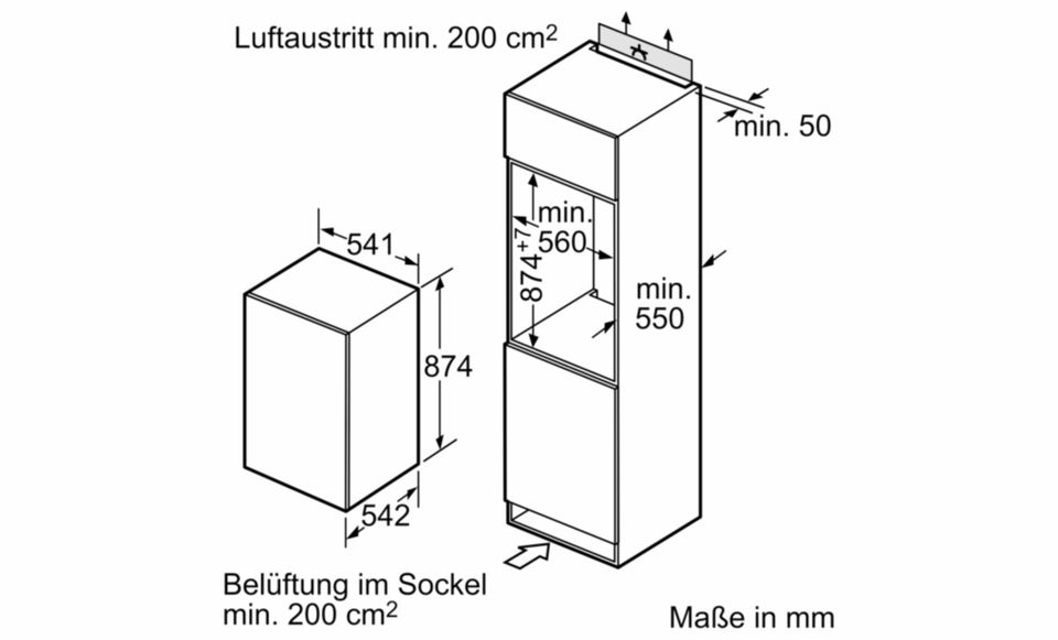 Neff Einbau-Gefrierschrank GI1212SE0, N 50, 87.4 x 54.1 cm in Wilhelmshaven