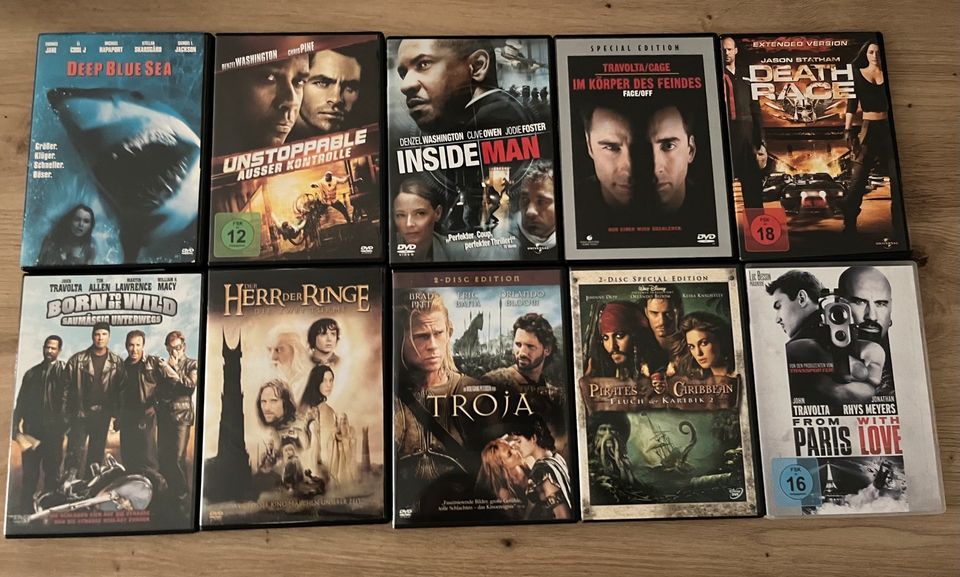 Verschiedene DVD Filme in Hamburg