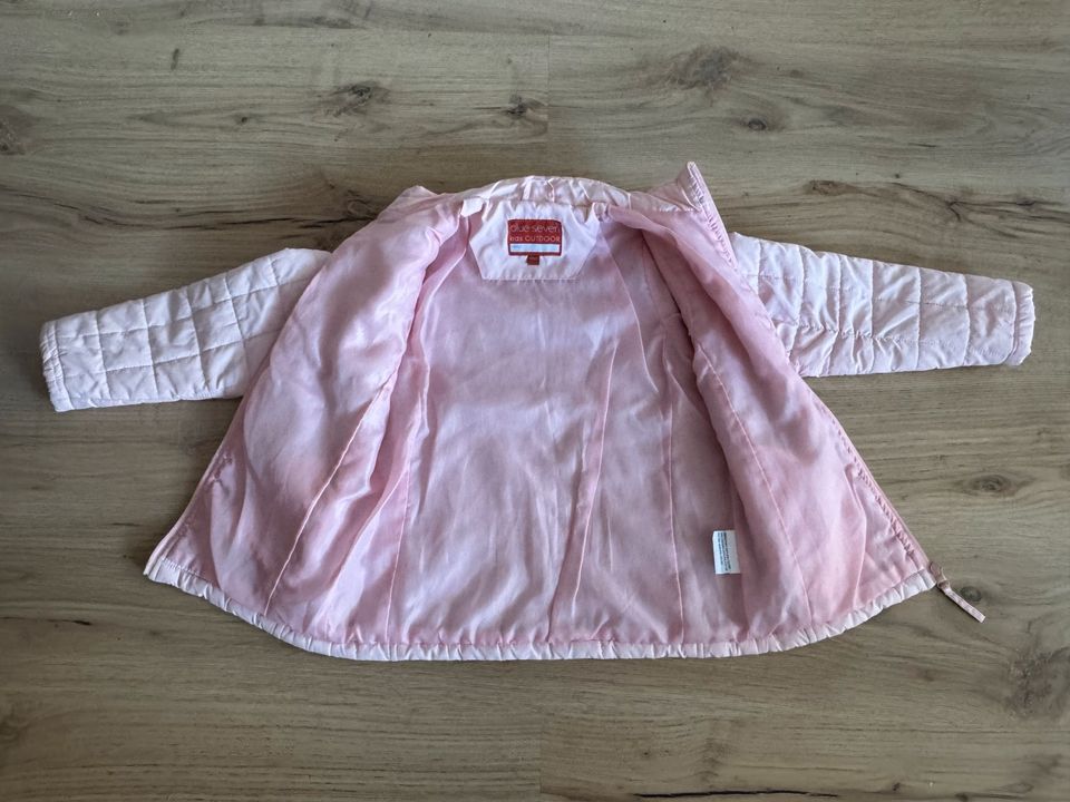 Leichte Steppjacke Daunenjacke rosa Gr. 122 NEU in Paderborn