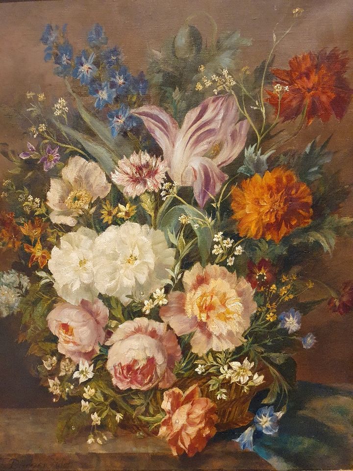 Blumenstück von Josef Burger Ölgemälde in Duisburg