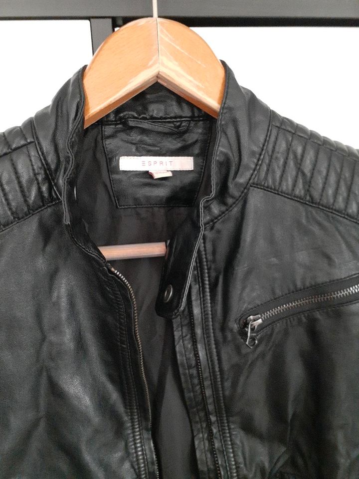 Esprit Bikerjacke, (Fake)Lederjacke, Gr.152 in Ahrensburg