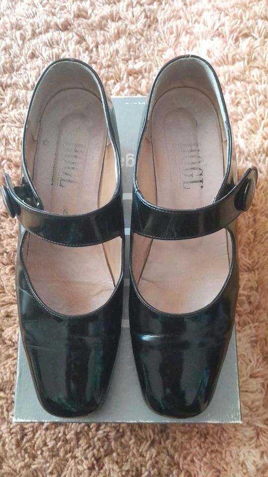 Vintage Original HÖGL Pumps Gr. 5 gekauft 1993 Lackleder TOP Zust in München