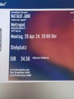 Natalie Jane Konzert Ticket Berlin Pankow - Weissensee Vorschau