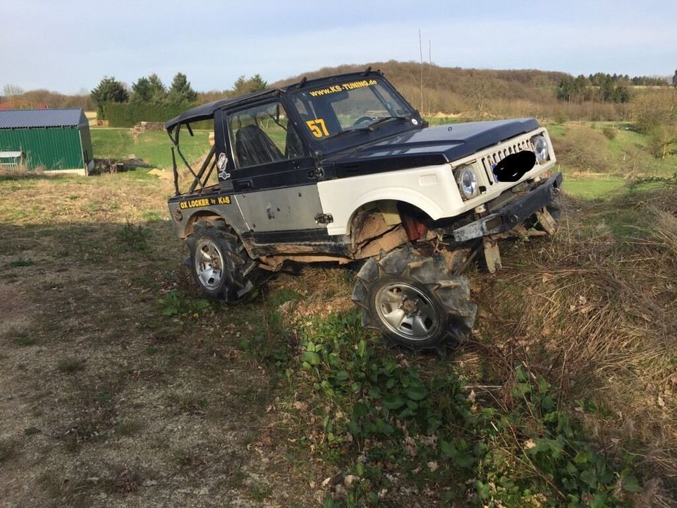 Suzuki Samurai Trophy Trail Offroad Teile in Weiler b. Gevenich/Eifel