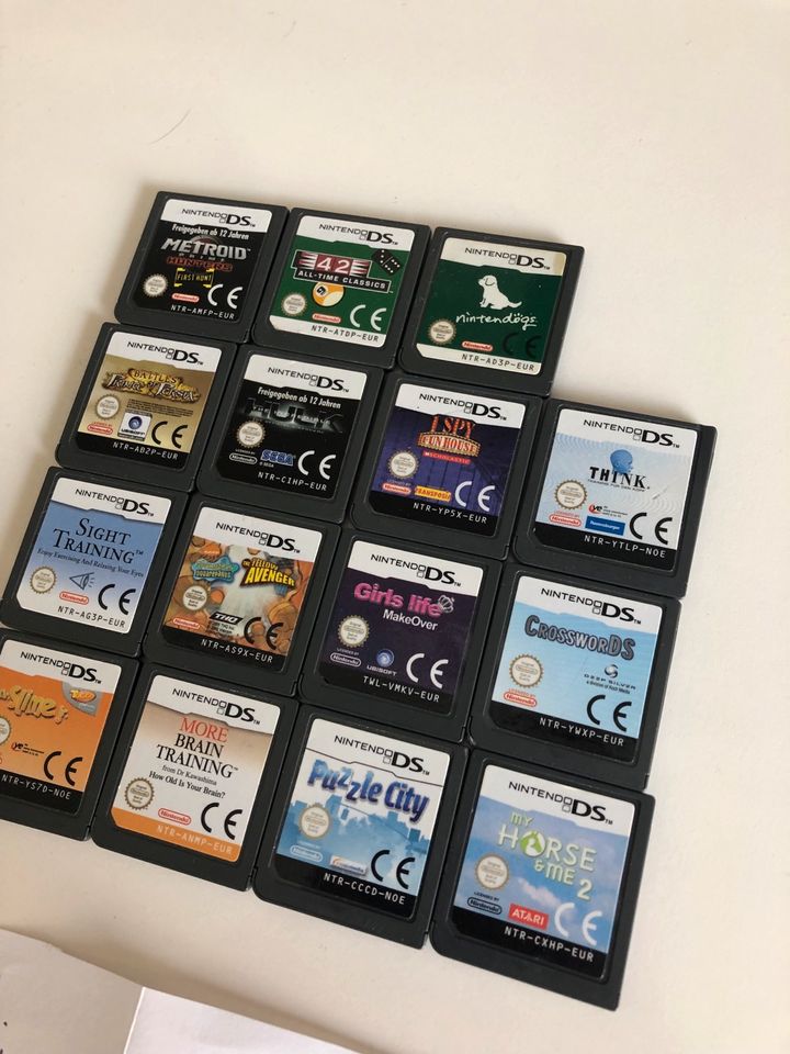 Nintendo 3ds Ds Spiele Konvolut Spielesammlung (Nintendogs, Hulk) in Fürstenfeldbruck