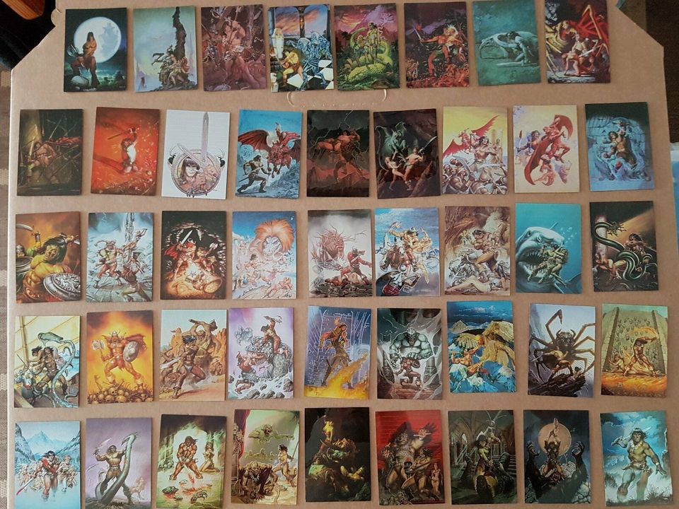 Trading Cards Conan III (3)- All Chromium - 90 Cards - Komplett ! in Struvenhütten