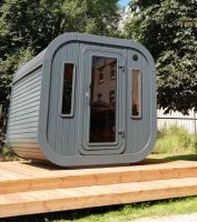 Sauna Gartensauna CUBE L256 B235cm Fichte wohnstatt Nordrhein-Westfalen - Rietberg Vorschau