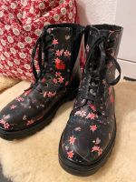 UK Stiefel heavenly feet gr 7 mit Blumen Muster Baden-Württemberg - Dettingen an der Erms Vorschau