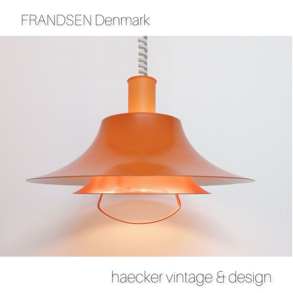 Lampe danish design zu 70er midcentury retro lyfa fog morup teak in München