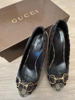 Vintage Gucci Peeptoe Pumps – Rarität in Top-Zustand Innenstadt - Köln Altstadt Vorschau