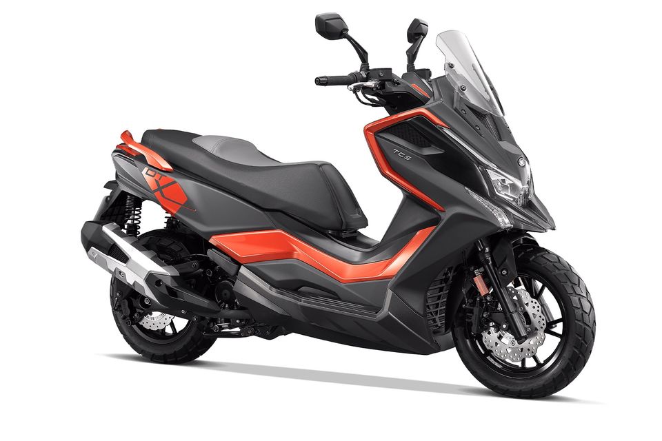 Kymco DT X 350i ABS schwarz/orange in Dachau