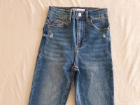 Hose, Jeans Skinny High Rise Cropped von Bershka Gr. XXS/ 32 Rostock - Toitenwinkel Vorschau