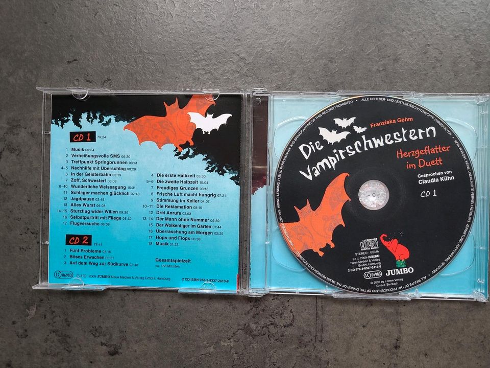 Die Vampirschwestern CD Folge 1, 2, 3 und 4 Hörspiel in Linkenheim-Hochstetten