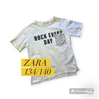 Neu - T-Shirt Zara Jungen Gr. 134/140 weiß Nieten Rocker Schleswig-Holstein - Raisdorf Vorschau