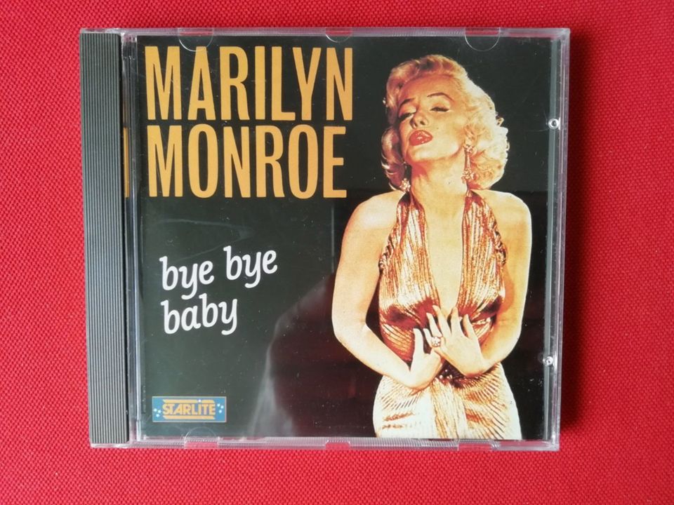 CD  "  Marilyn Monroe  "  Bye Bye Baby in Buggingen