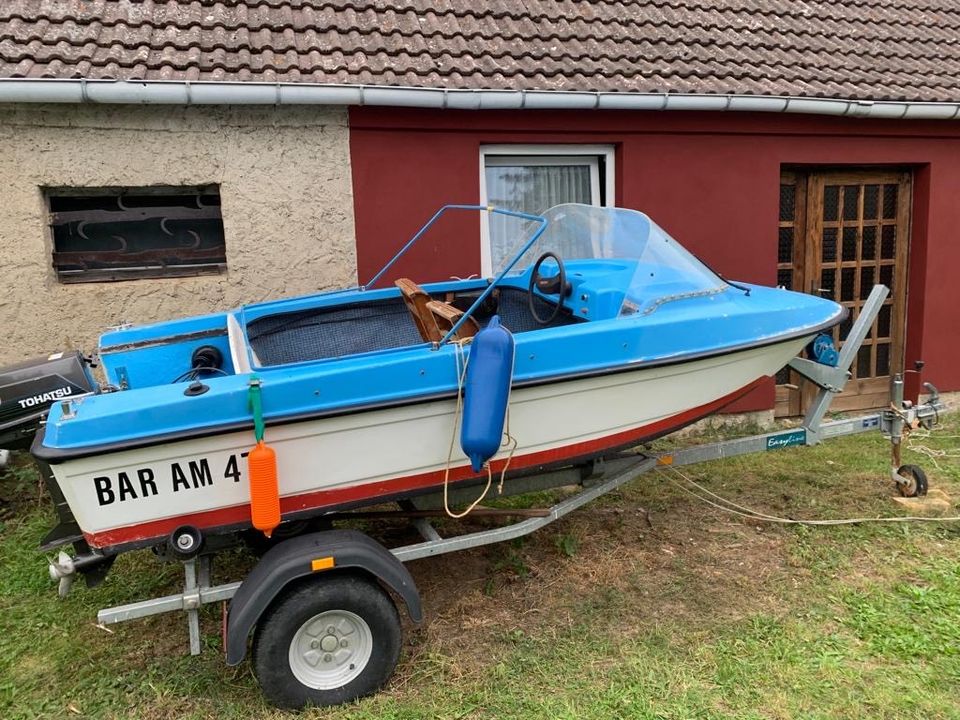 Verkaufe Freizeitboot, Angelboot, Motorboot in Klein Vielen