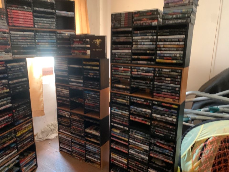 DVD und Blu-Ray Filme Sammlungsauflösung in Veitshöchheim