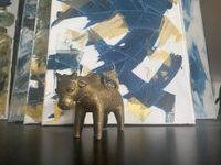 Kunst Design Indien ⭐ Tier Figur ⭐ Metall Messing/Bronze ⭐ Innenstadt - Köln Altstadt Vorschau