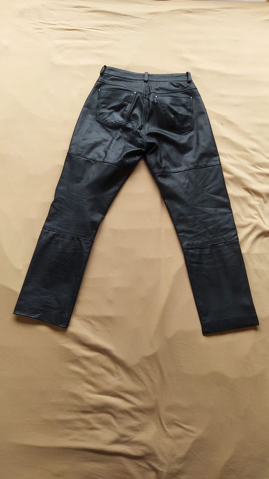 Polo Motorrad Lederhose Gr. 50, schwarz in Roßdorf