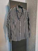 Damenhemd Bluse Benetton Gr. L schwarz-weiß Hessen - Kassel Vorschau