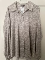 Bluse H&M cremefarben/ gemustert Gr XL neu Brandenburg - Bernau Vorschau