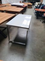 Schreibtisch B/T/H 140x70x77 cm , weiss hochglanz Bielefeld - Altenhagen Vorschau