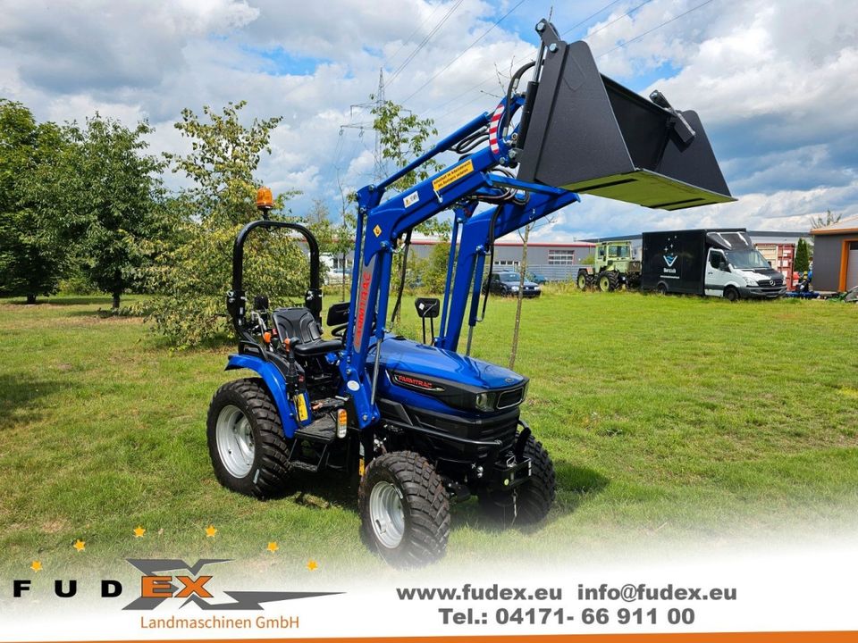 Kleintraktor Farmtrac 26 Frontlader Garden Galaxy Pro Reifen Traktor Fudex Schlepper Escorts Kubota Ltd in Winsen (Luhe)